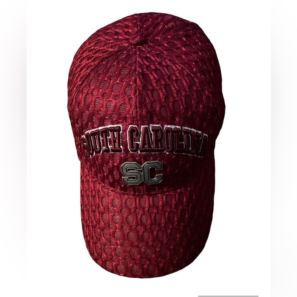 South Carolina gamecocks metal logo hat